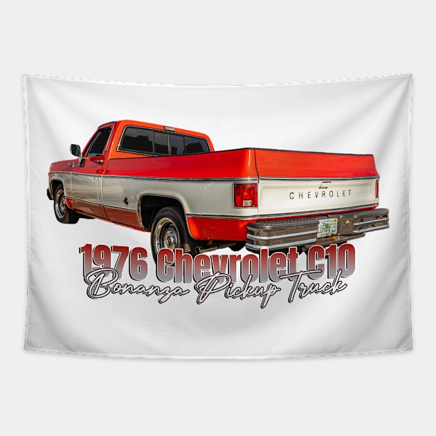 1976 Chevrolet C10 Bonanza Pickup Truck Tapestry by Gestalt Imagery