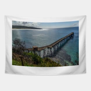 Catherine Hill Bay Jetty Tapestry