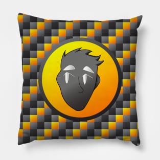 Oz/Yellow with Checkerboard Pillow