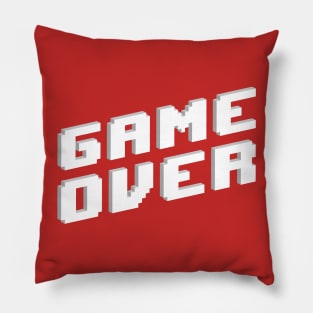 Retro Game Over Pillow