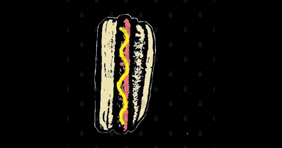 The Fourth of July Hot Dog - Hack N Stack - Sticker | TeePublic