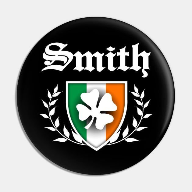 Smith Shamrock Crest Pin by robotface