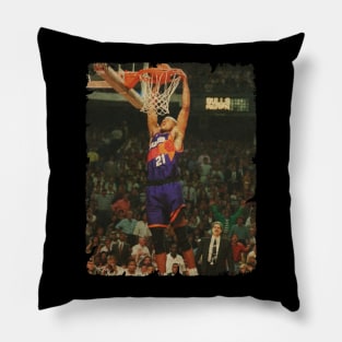 Richard Dumas 1993 NBA Finals vs The Bulls Pillow