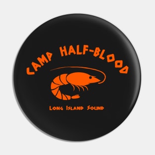 Camp Shrimp Orange vr Pin