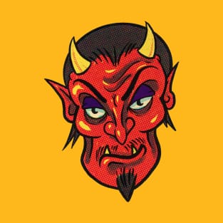 Retro vintage devil satan T-Shirt