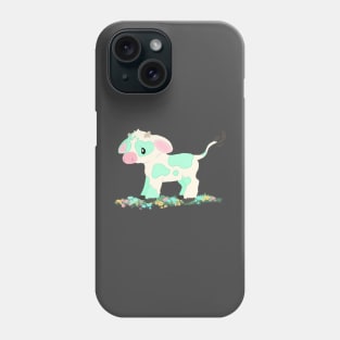 Minty Moo Phone Case