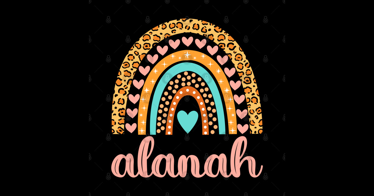 Alanah Name Alanah Birthday - Alanah - Sticker | TeePublic