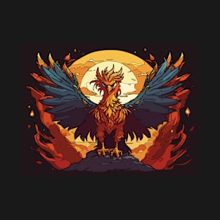 Phoenix on fire 3 T-Shirt