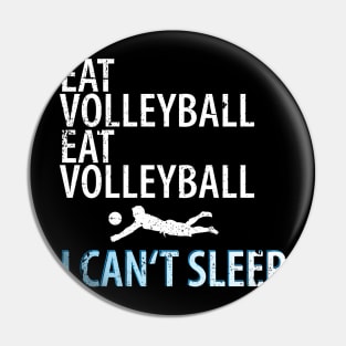 Volleyball Sport Team Play Gift Pin