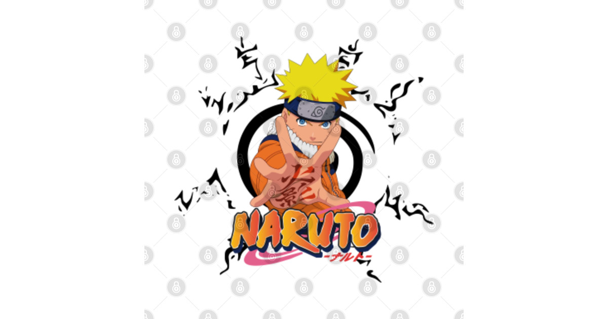 naruto uzumaki naruto sticker teepublic uk