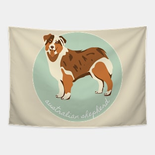 Australian Shepherd Aussie Lover Gift Dog Breed Pet Lover Puppy Tapestry