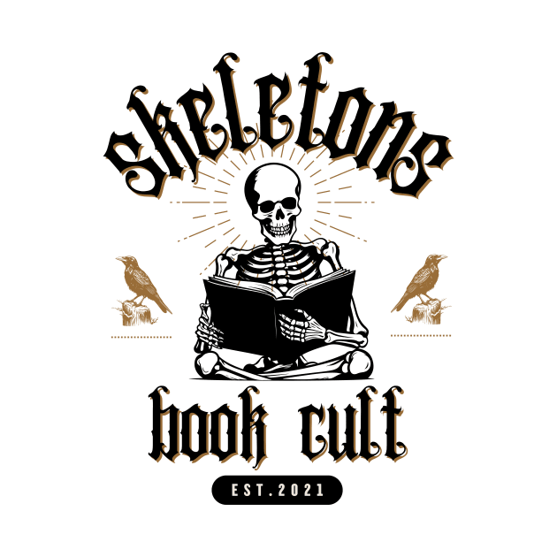 Skeletons Book Cult by Death Is Art