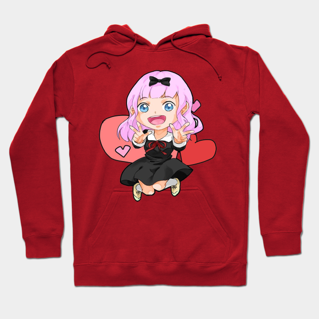 Kaguya Sama Love Is War Chika Fujiwara Chika Sweat A Capuche Teepublic Fr Kaguya Sama Love Is War Chika Fujiwara Chika Sweat A Capuche Teepublic Fr