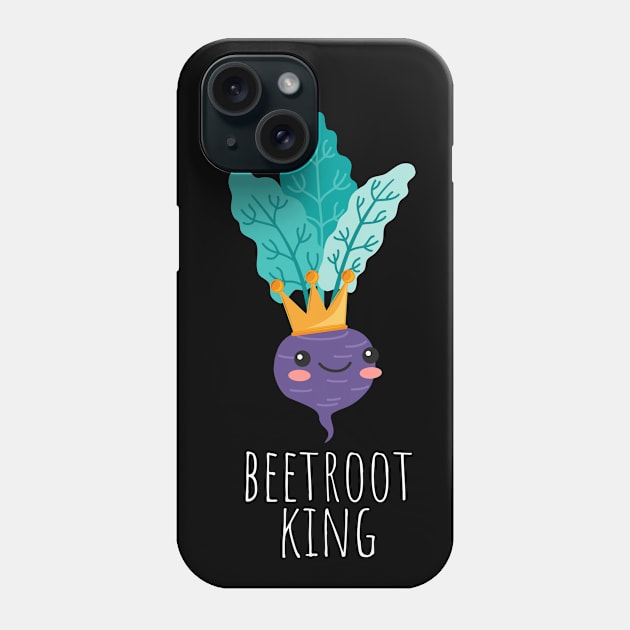 Beetroot King Cute Phone Case by DesignArchitect