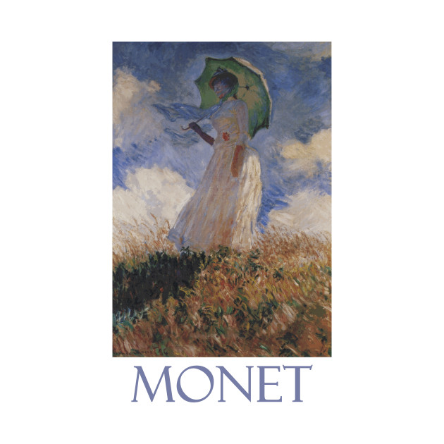 Woman With An Umbrella By Claude Monet Monet Phone Case