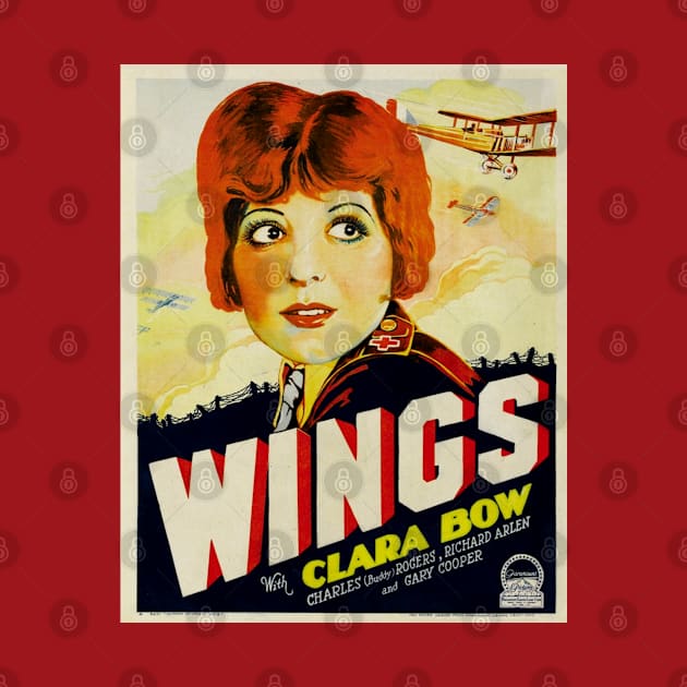 Wings Movie Poster by Noir-N-More