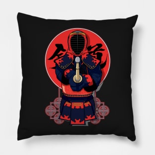 Red Kendo Pillow