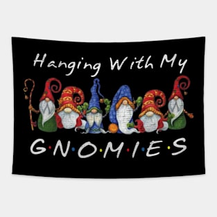 Hanging With My Gnomies Tapestry