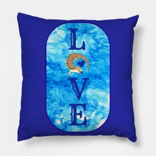 Love Blue Tongued Skink Pillow