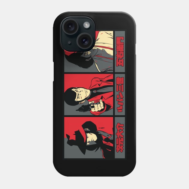 Jigen - Lupin 3rd - Goemon Phone Case by berserk