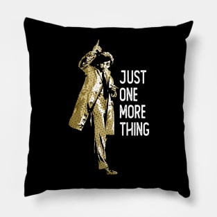 Unraveling Clues With Columbo A Detective's Pursuit Pillow