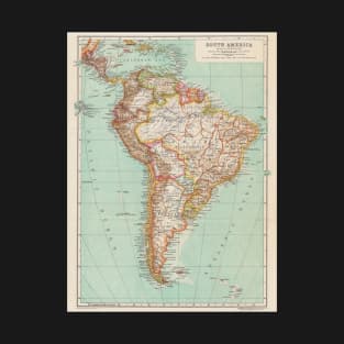 South America Antique Maps T-Shirt