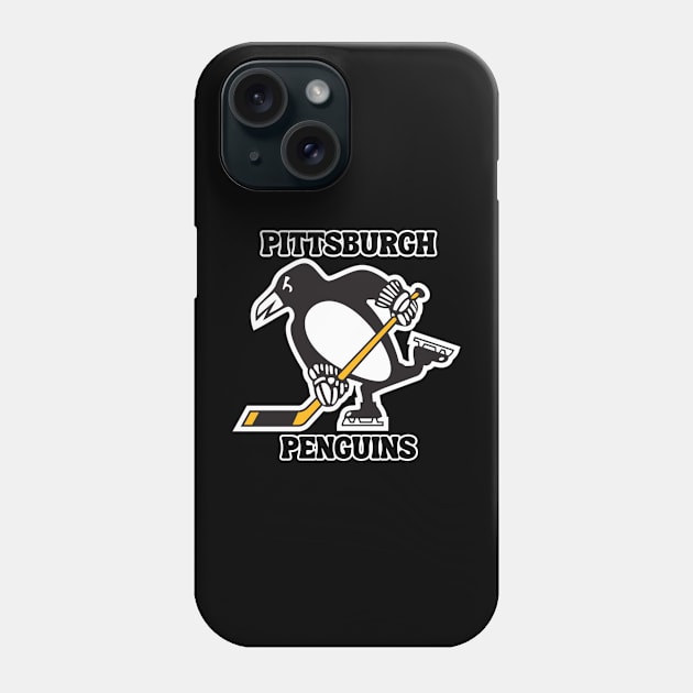 Pittsburgh Penguins Phone Case by Jedistudios 