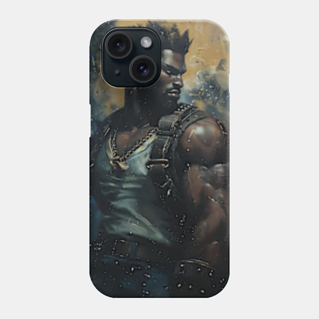 FF7 Rebirth Barret Wallace Phone Case by moreirapod