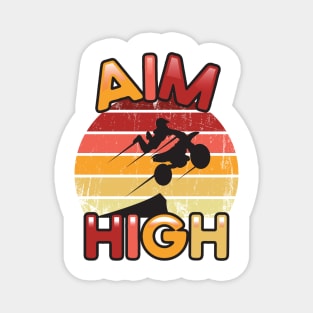 AIM HIGH MOTORBIKE JUMP Magnet