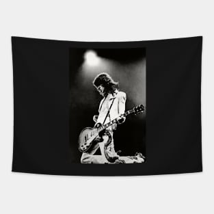 Zoso Guitarist Hard Rock Heavy Metal Guitarist Rock Icons Tapestry