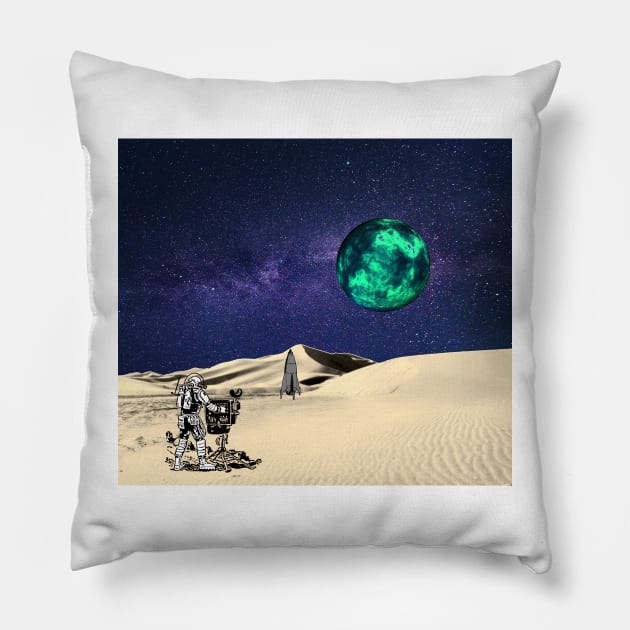 Space Surveyor Pillow by CANJ72