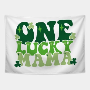 One Lucky Mama St Patrick day Tapestry