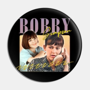 Bobby Simpson  - Home & Away - 80s Retro Pin