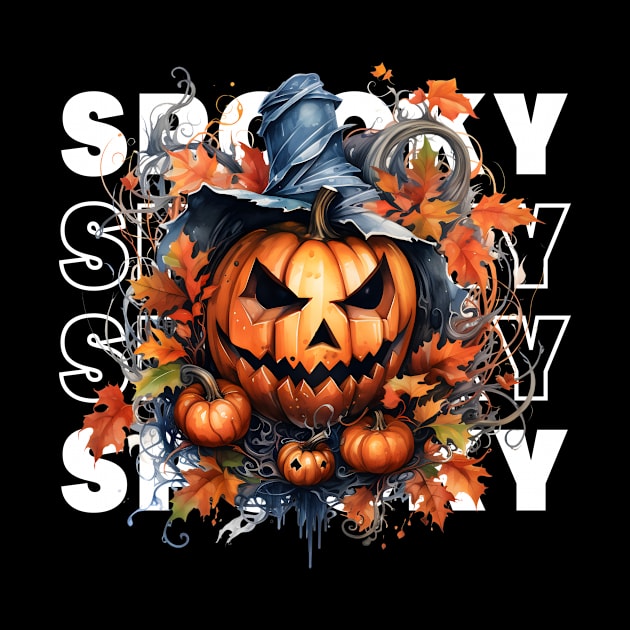 Witchy Pumpkin Fall Vibes Spooky Halloween by theworthyquote