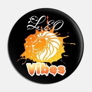 Leo vibes Pin