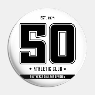 50th Birthday Pin