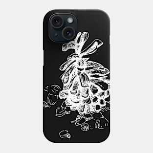 Author's drawing on your clothes and accessories. Cone. Phone Case