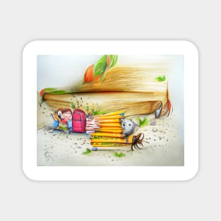 Back to School Art Magnet