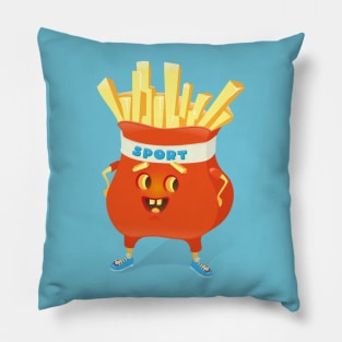 Happy French Fries Pillow