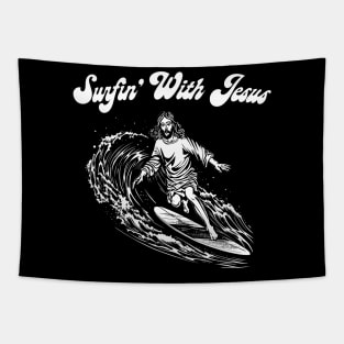 Surfin' With Jesus Tapestry