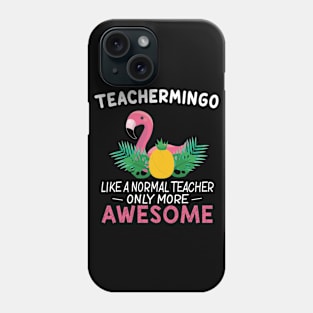 Gradution Teacher Flamingo Lover Birthday Phone Case