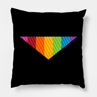 Rainbow 'Riangle III Pillow