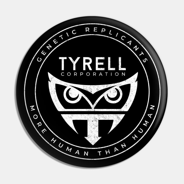 Tyrell Corporation - genetic replicants modern vintage logo Pin by BodinStreet