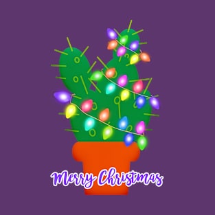 merry christmas cactus T-Shirt