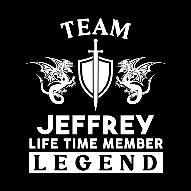 Jeffrey Name T Shirt - Jeffrey Life Time Member Legend Gift Item Tee by unendurableslemp118