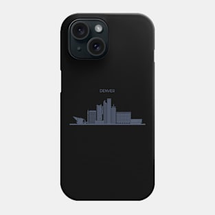 Great US City Denver Phone Case