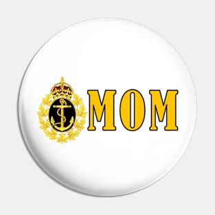 Bold design for anyone whose Mum or Dad serves in the Canadian Armed Forces Pin