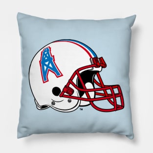 Defunct Teams Vintage Houston Oilers Satire Mark Pillow