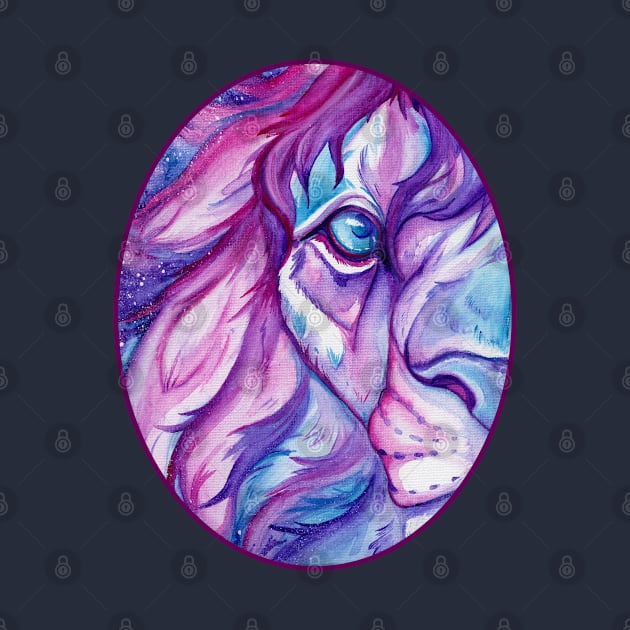 Galaxy Lion by TaksArt