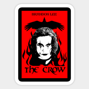 The Crow Movie Aufkleber Teepublic De